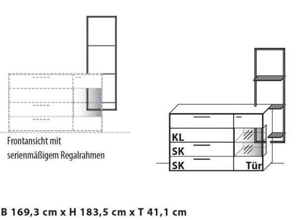 Wöstmann WM1880 - Sideboard - 5637 oder 5638