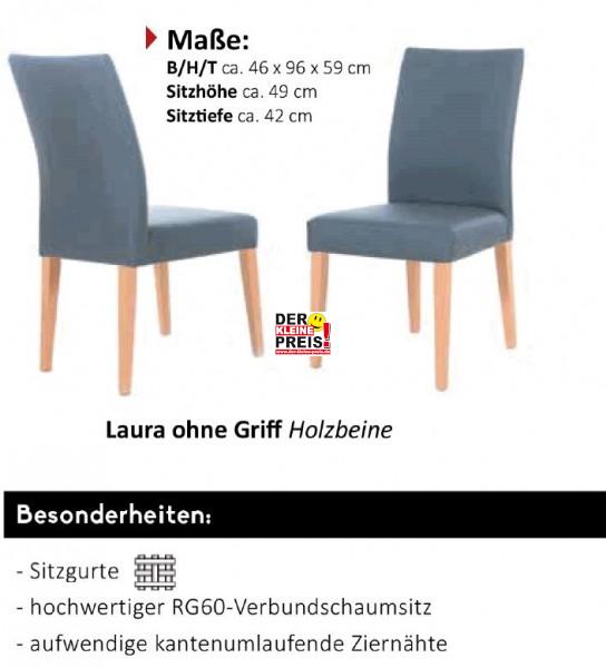 Standard - Stuhlsystem &quot;Shake it&quot; Laura ohne Holzgriff - Holzbeine