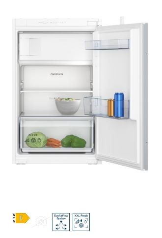 Constructa - CK222NSE0 - Einbau-Kühlschrank mit Gefrierfach - 88 x 56 cm