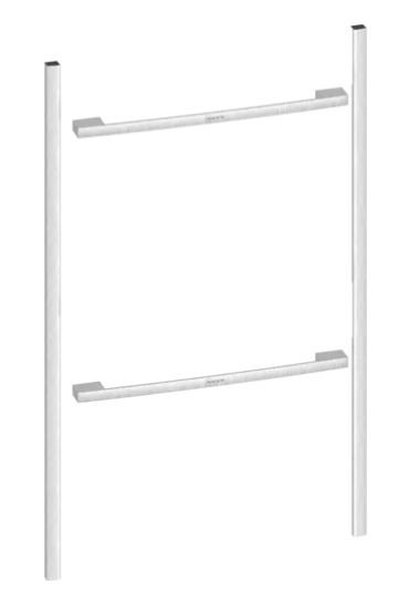 Neff-Collection - Flex Design Kit für Seamless Combination 90 cm Metallic silver - Z990BMY0