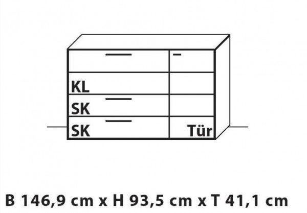 Wöstmann WM1880 - Sideboard - 3457 oder 3458