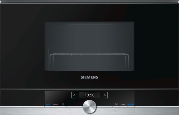 Siemens - iQ700 Einbau-Mikrowelle Edelstahl BE634RGS1