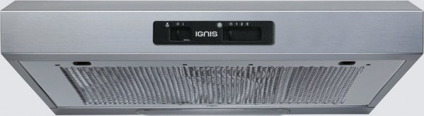 Ignis - DNAG 65 LSX-1 - Unterbau-Abzugshaube - Silbergrau