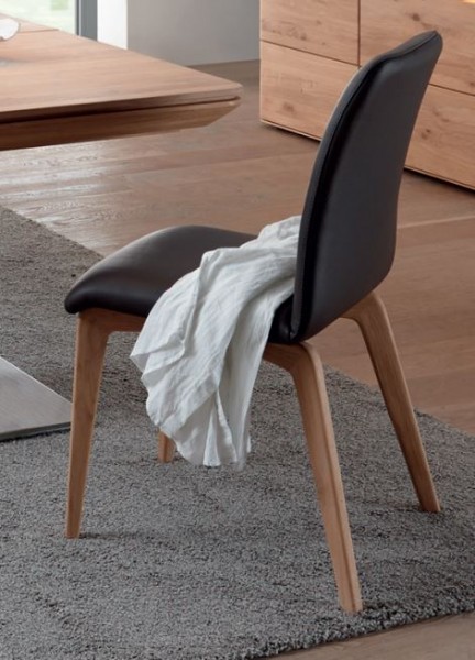 Decker-Möbelwerke - Stuhl 102453 - Bezug PG 8 Anilin-Leder