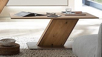 Decker-Möbelwerke - Ramos - Couchtisch mit Oberplatte Holz